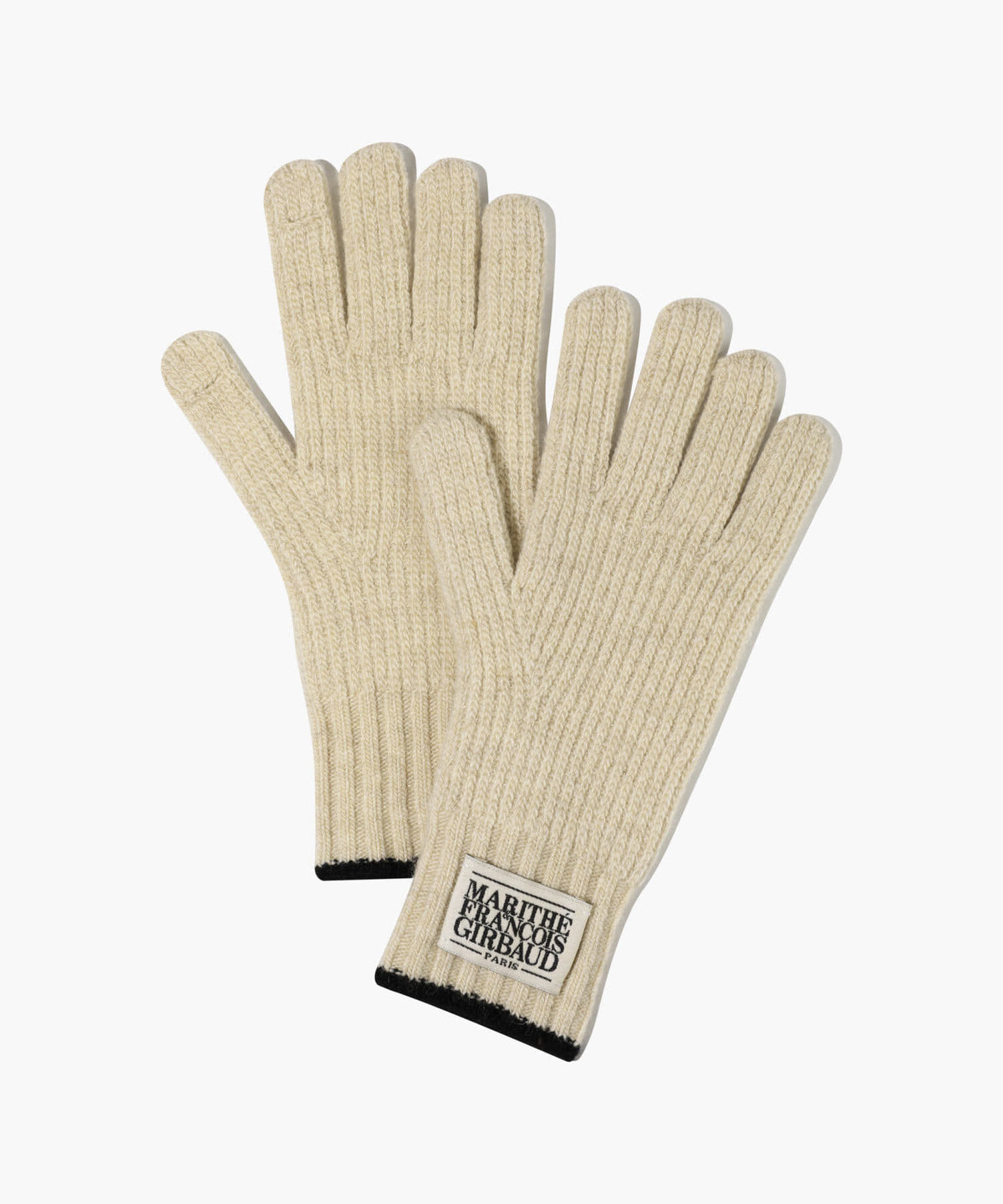 Marithe & Francois Girbaud - Classic Logo Glove (Beige) product image 3 | TRAB K-Fashion Australia