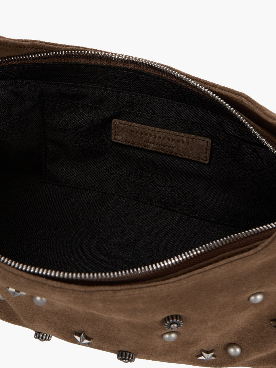 Marge Sherwood - Halter Hobo (Cappuccino Studded Suede) product image 7 | TRAB K-Fashion Australia