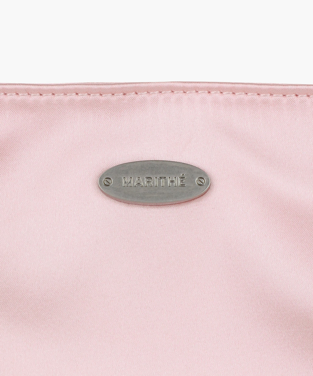 Marithe & Francois Girbaud - Regular Logo Mini Bag (Baby Pink) product image 3 | TRAB K-Fashion Australia