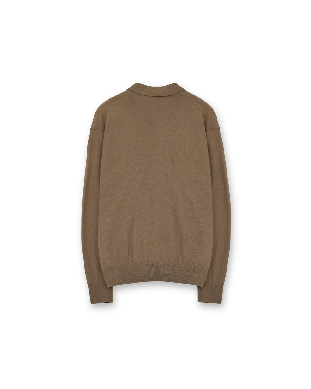 Brownyard - Knit Pique Shirt (Brown) product image 6 | TRAB K-Fashion Australia