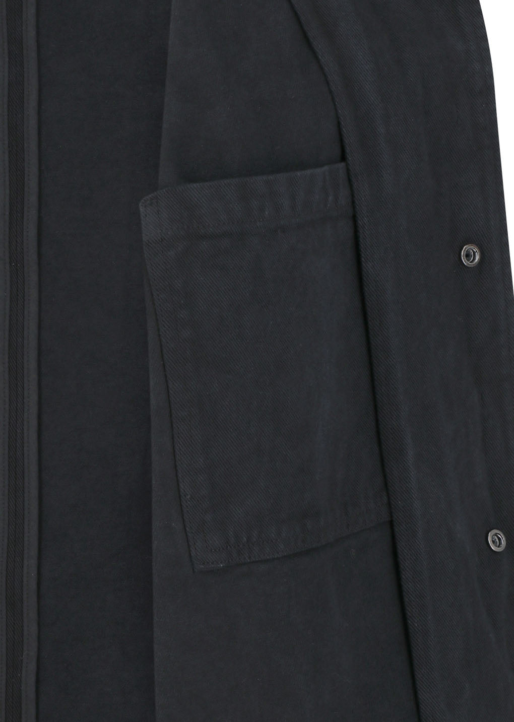 Amomento - Garments Dyed Pocket Denim Jacket (Black) product image 7 | TRAB K-Fashion Australia