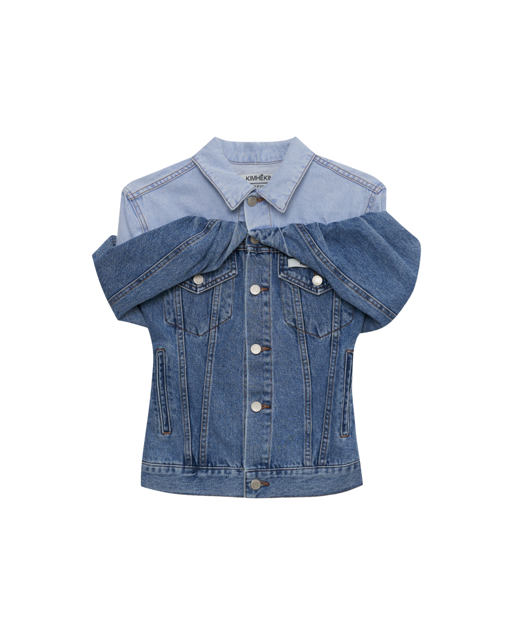 Kimhe Kim - Denim Couture Top (Blue) product image 8 | TRAB K-Fashion Australia
