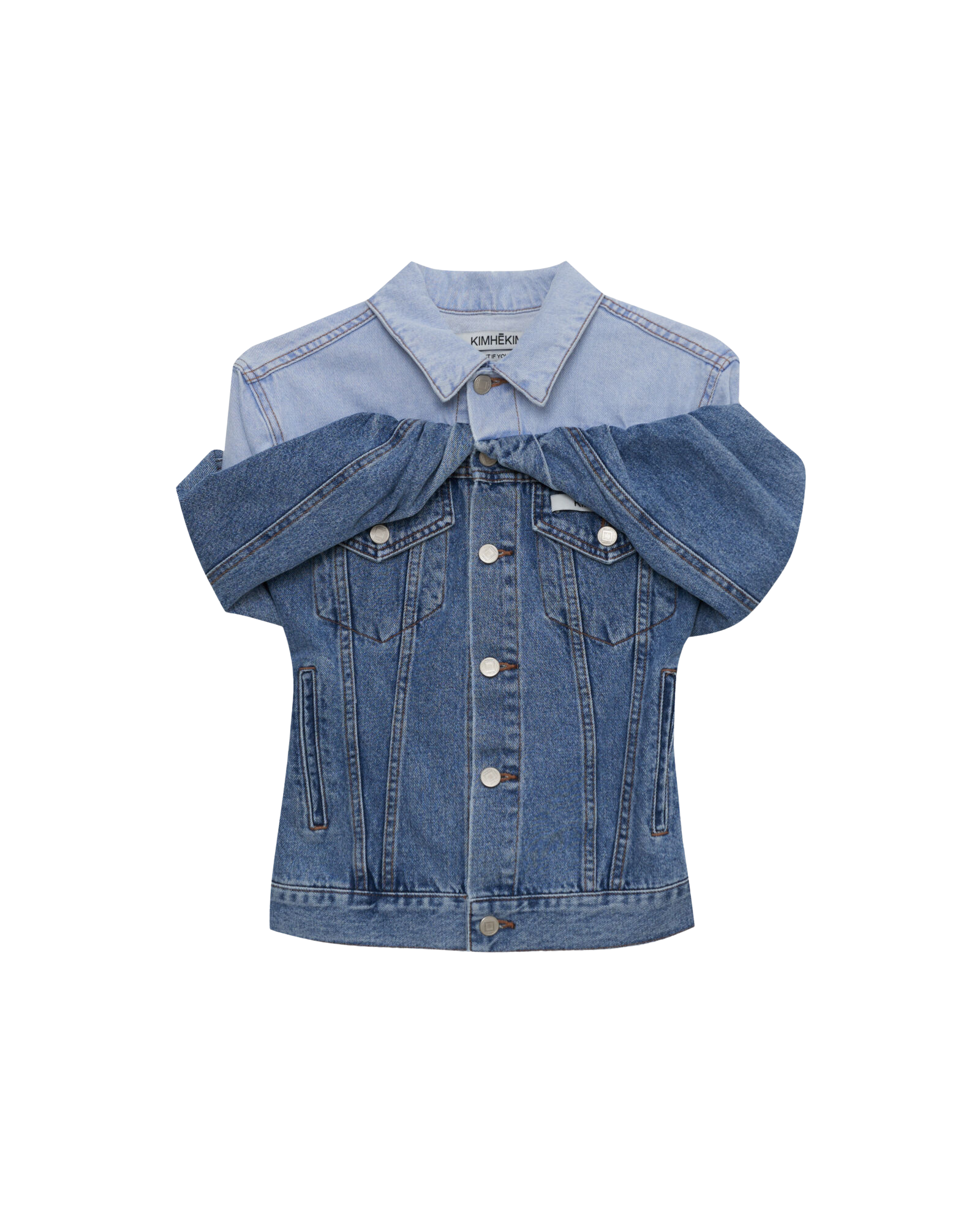 Kimhe Kim - Denim Couture Top (Blue) product image 8 | TRAB K-Fashion Australia