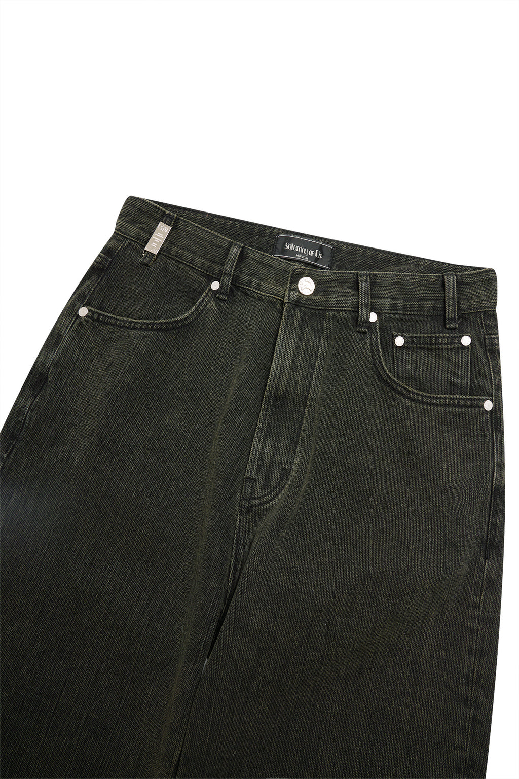 Stu - Straight Denim Pants (Green) product image 14 | TRAB K-Fashion Australia