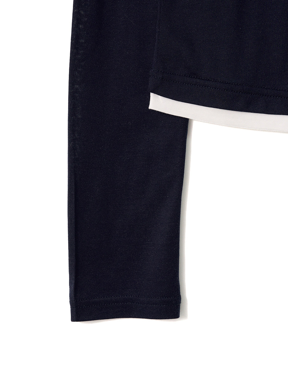Kijun - Collar Jersey Top (Navy) product image 11 | TRAB K-Fashion Australia