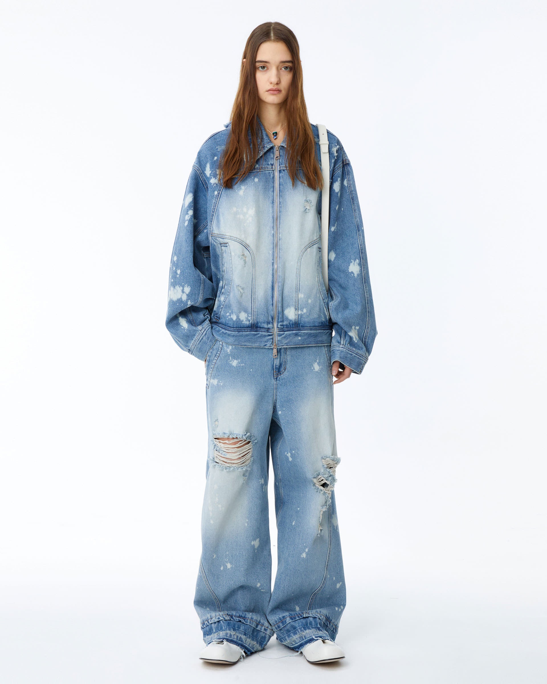 Ader Error - Elling jacket (Blue) product image 1 | TRAB K-Fashion Australia