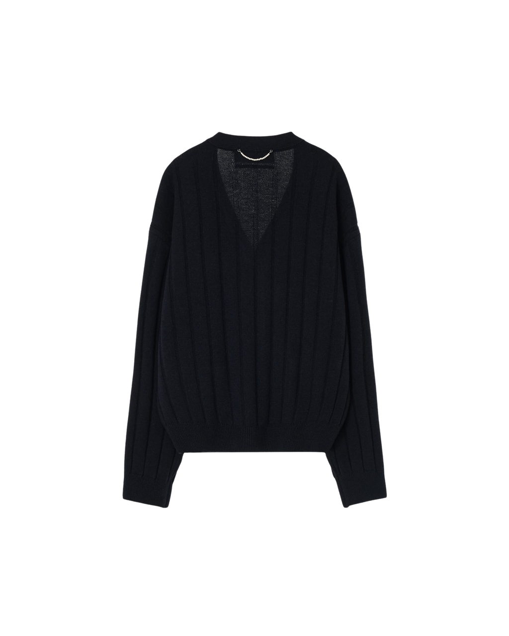 Kimhe Kim - V-Neck Cardigan (Black) product image 11 | TRAB K-Fashion Australia
