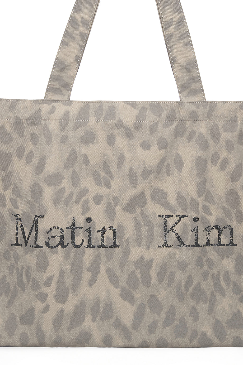 Matin Kim - Matin Washed Pattern Ecobag (Light Grey) product image 3 | TRAB K-Fashion Australia