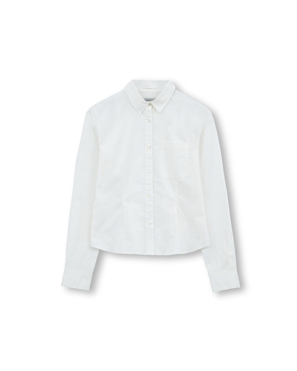 Brownyard - Line Shirt (White) product image 3 | TRAB K-Fashion Australia