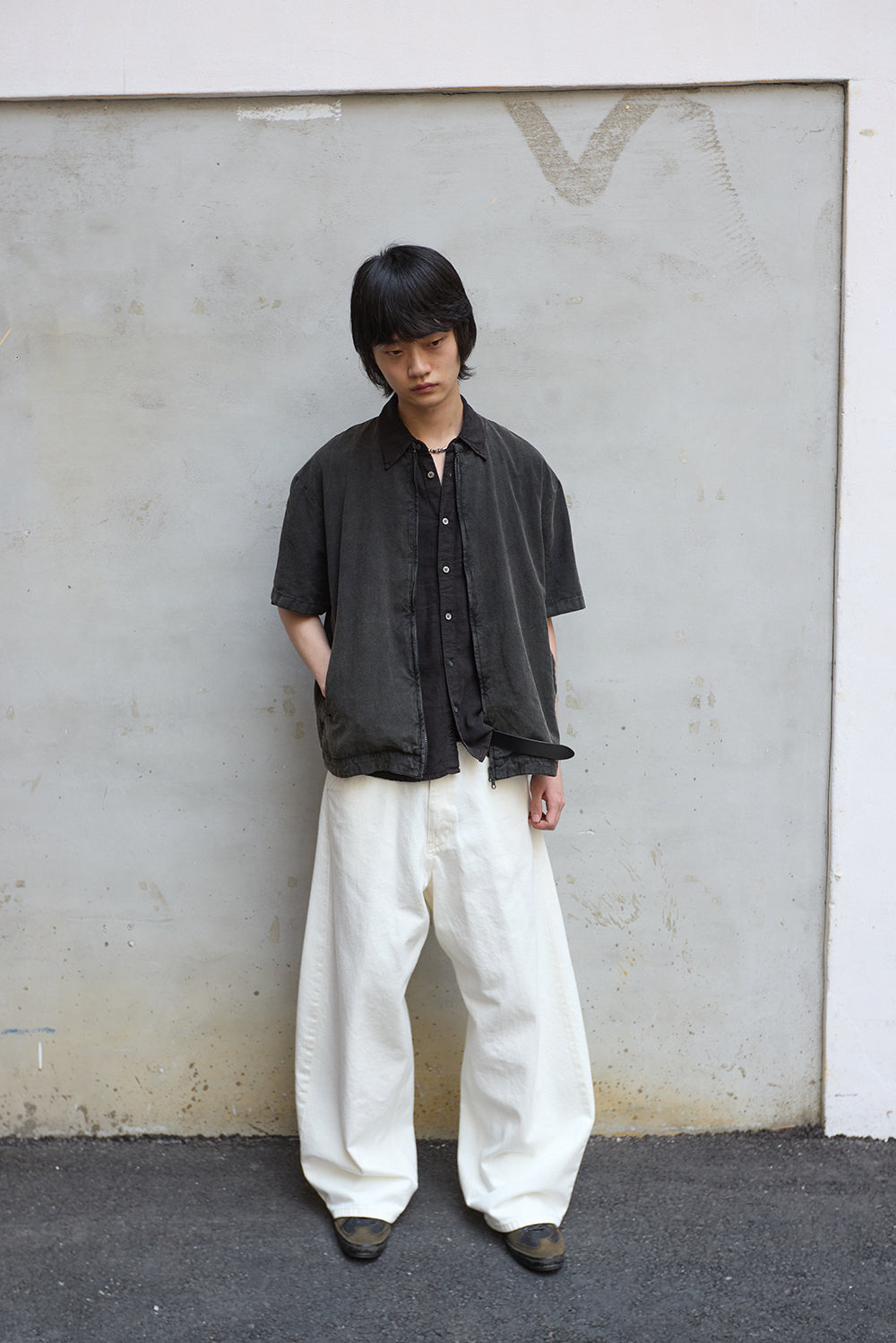 Hatchingroom - Wide Curve Jeans (Eggshell) product image 8 | TRAB K-Fashion Australia