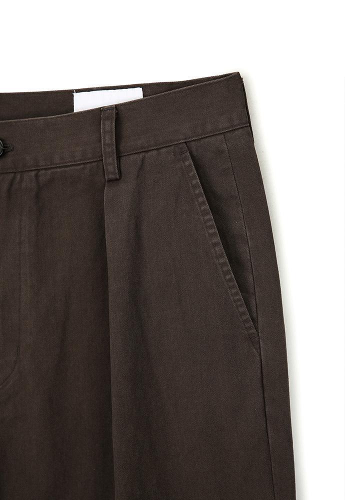 Art if acts - One Tuck Chino Pants (Brown) product image 11 | TRAB K-Fashion Australia