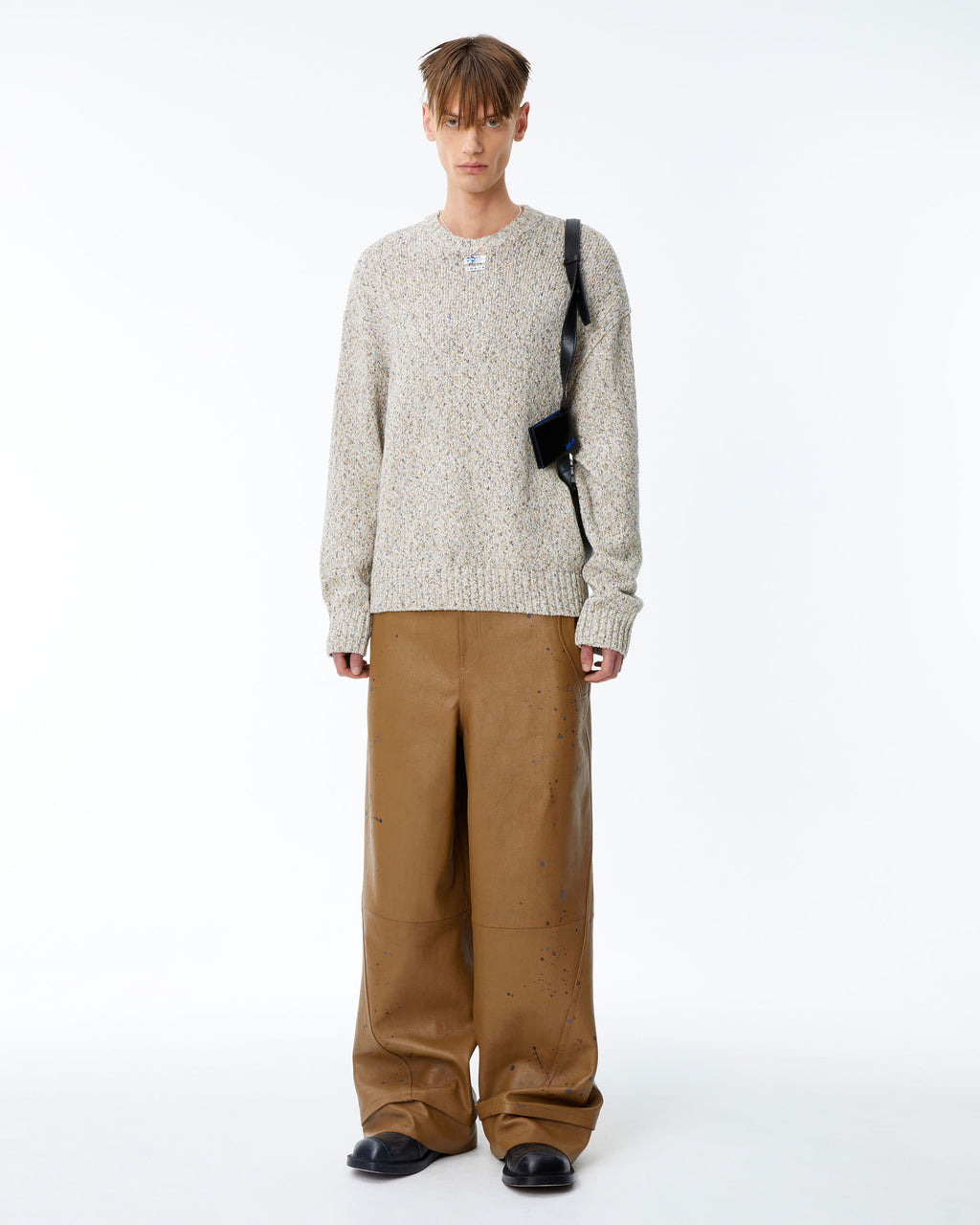 Ader Error - Genti knit (Oatmeal) product image 1 | TRAB K-Fashion Australia