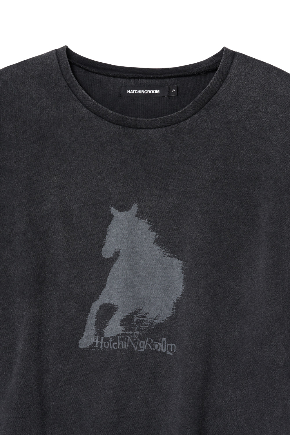 Hatchingroom - Horse Tee (Black) product image 3 | TRAB K-Fashion Australia