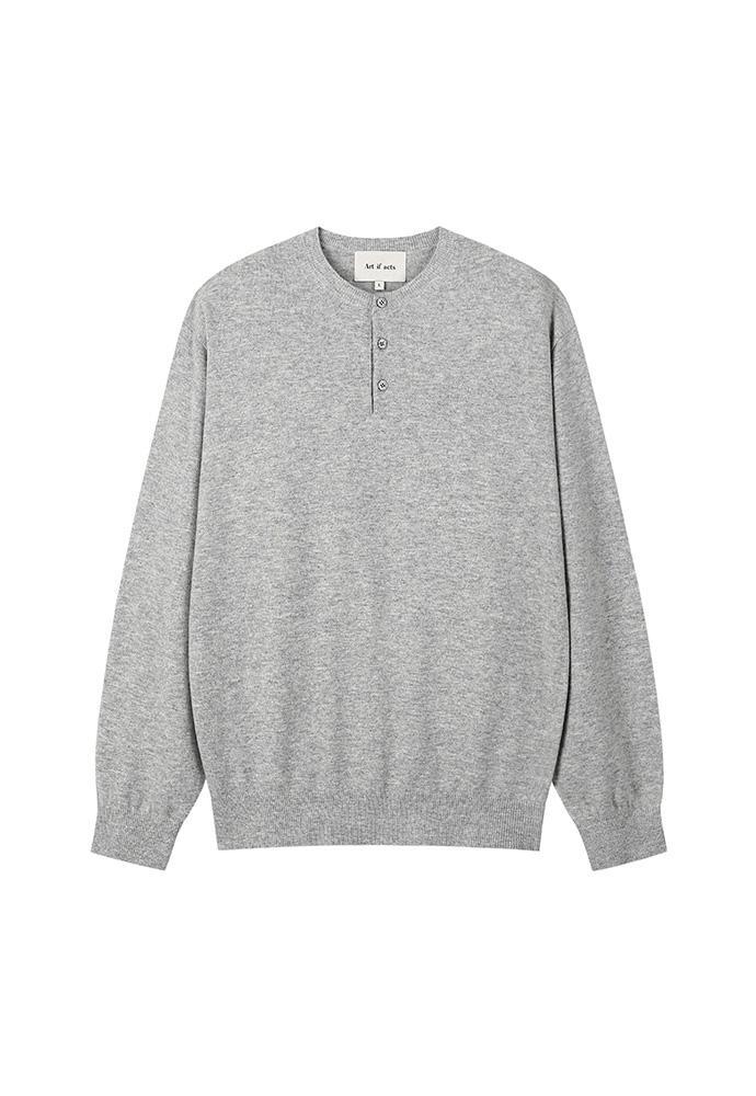 Art if acts - Henley Sweater (Cloud) product image 6 | TRAB K-Fashion Australia