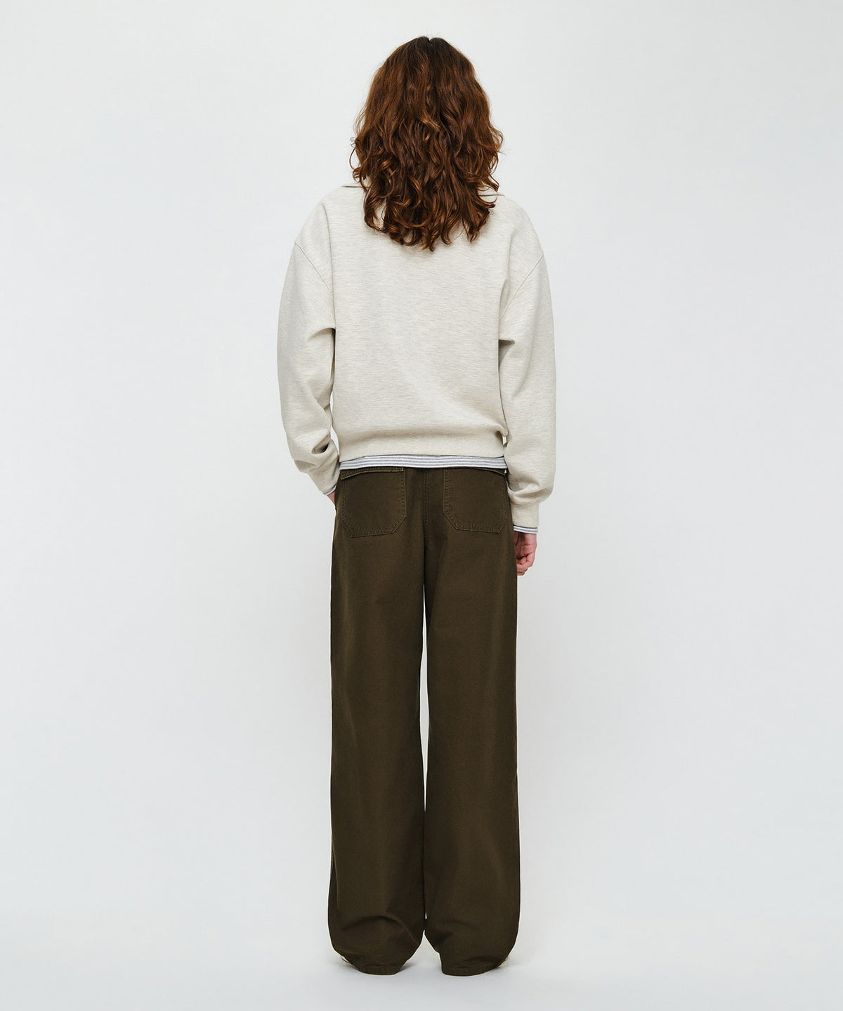 Marithe & Francois Girbaud - Cotton Work Pants (Brown) product image 4 | TRAB K-Fashion Australia