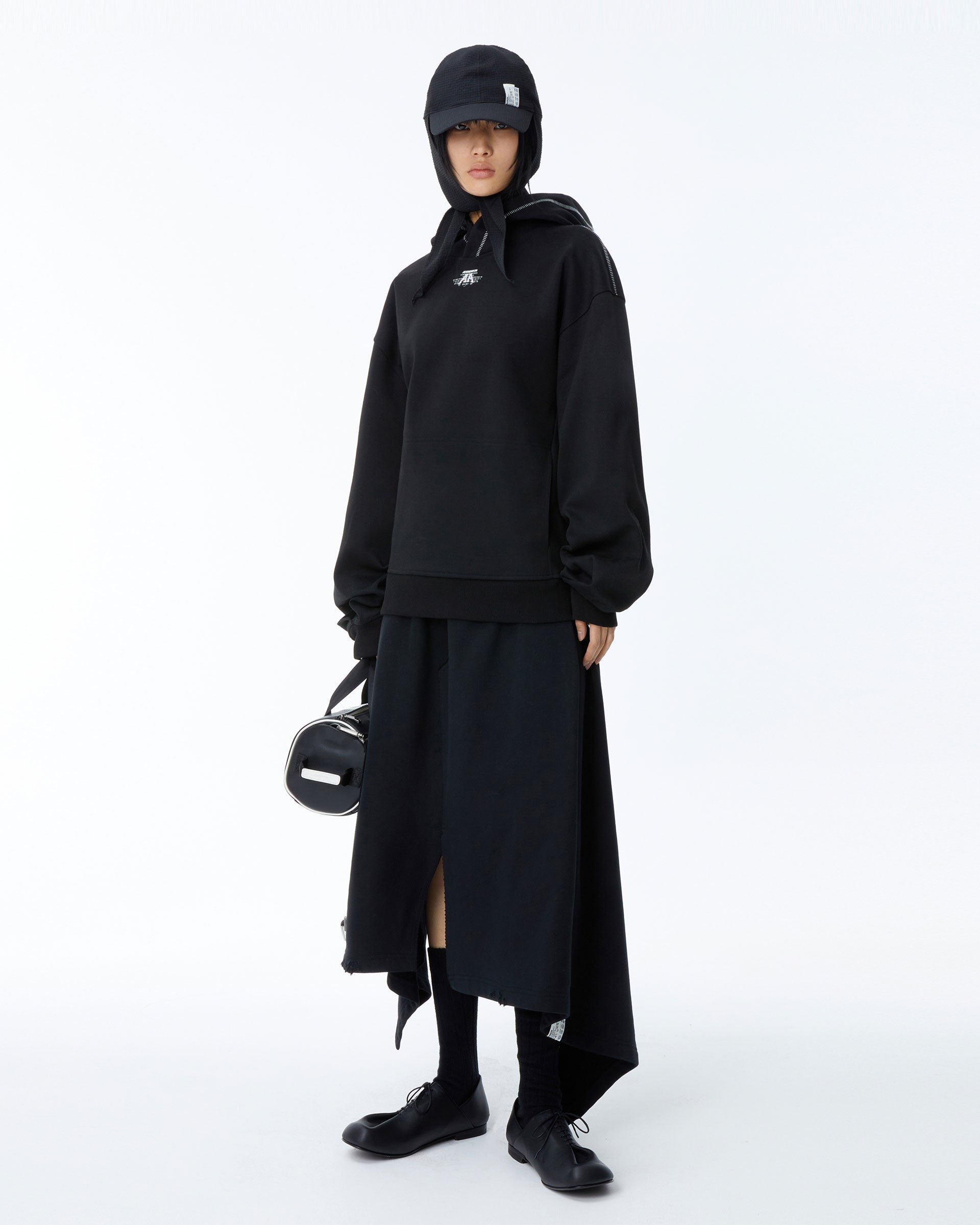 Ader Error - Nolc logo hoodie (Noir) product image 1 | TRAB K-Fashion Australia