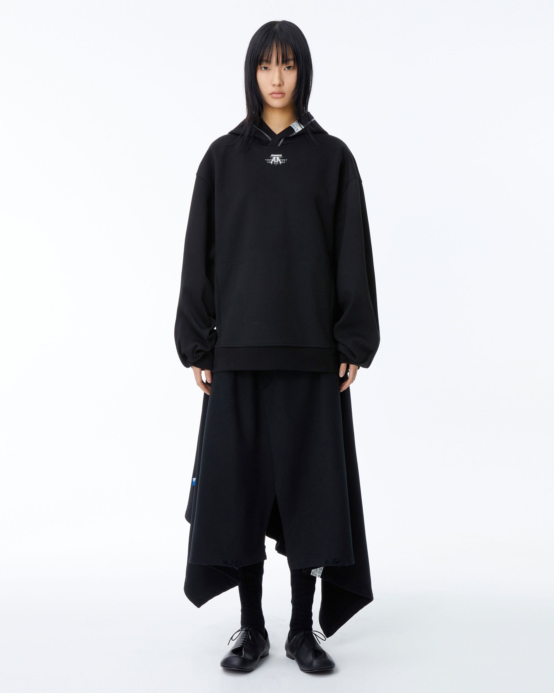 Ader Error - Nolc logo hoodie (Noir) product image 3 | TRAB K-Fashion Australia