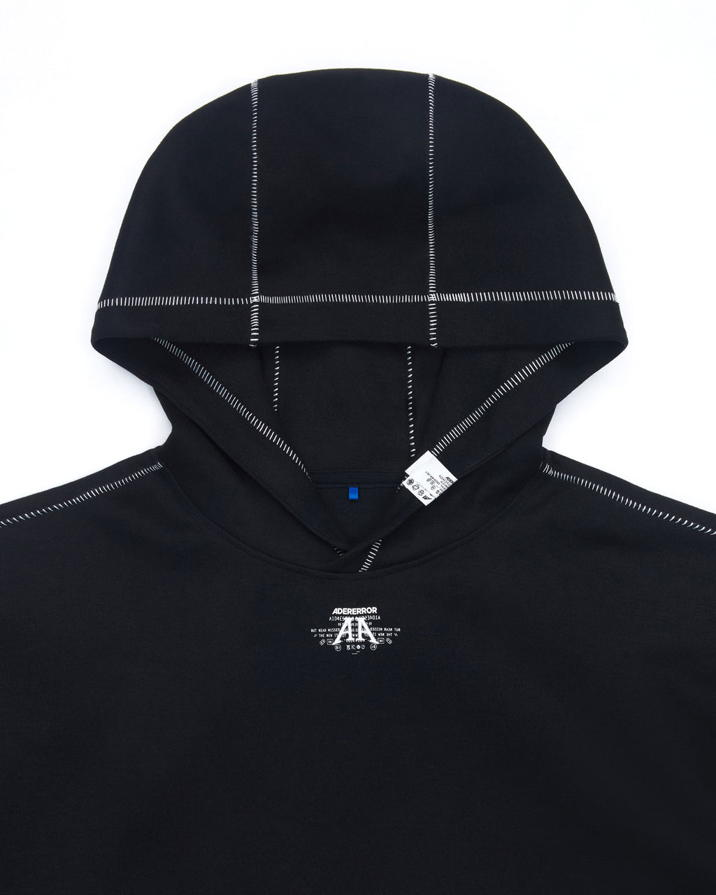 Ader Error - Nolc logo hoodie (Noir) product image 6 | TRAB K-Fashion Australia