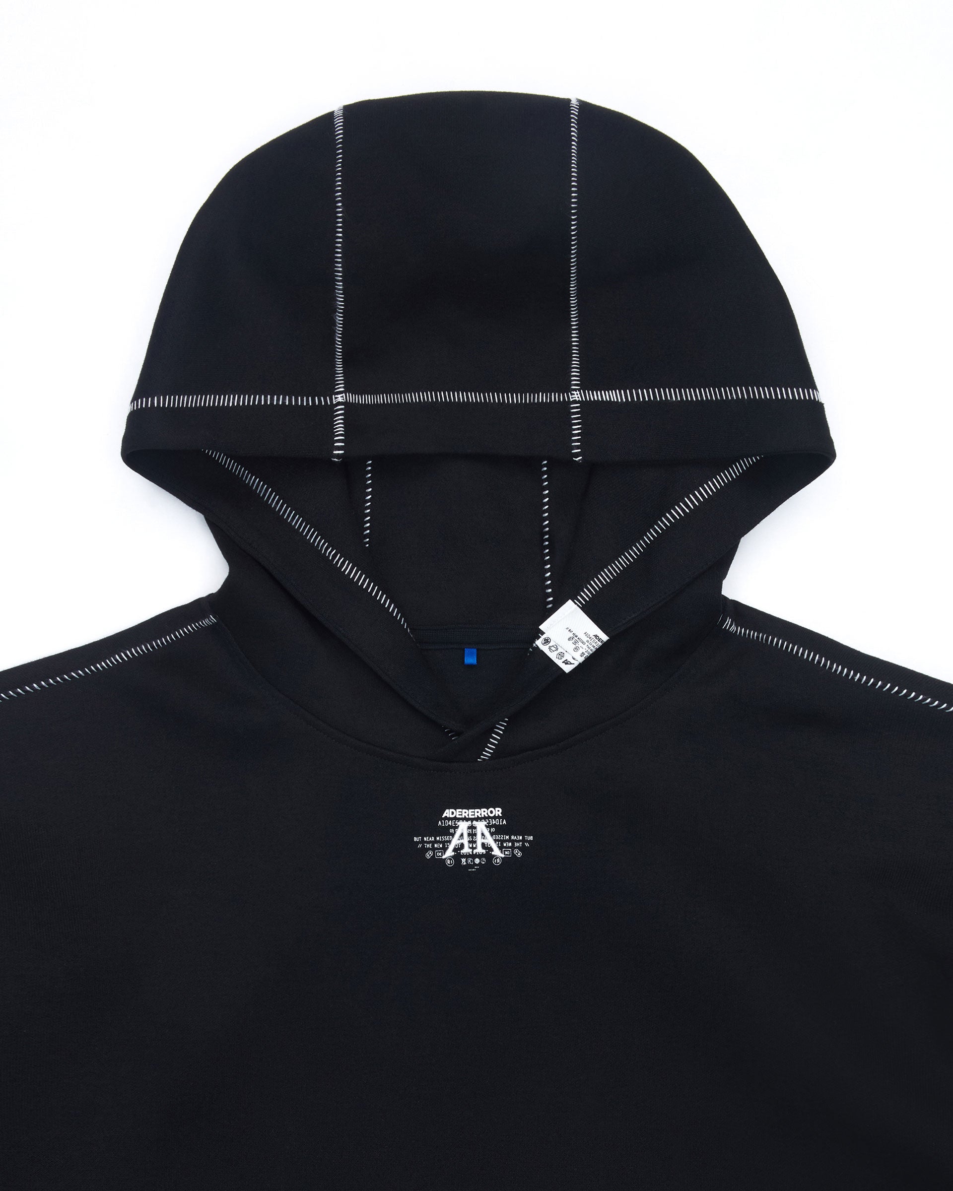 Ader Error - Nolc logo hoodie (Noir) product image 6 | TRAB K-Fashion Australia