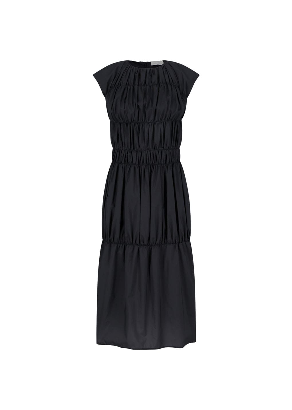 Amomento - Nylon Shirring Dress (Charcoal) product image 5 | TRAB K-Fashion Australia
