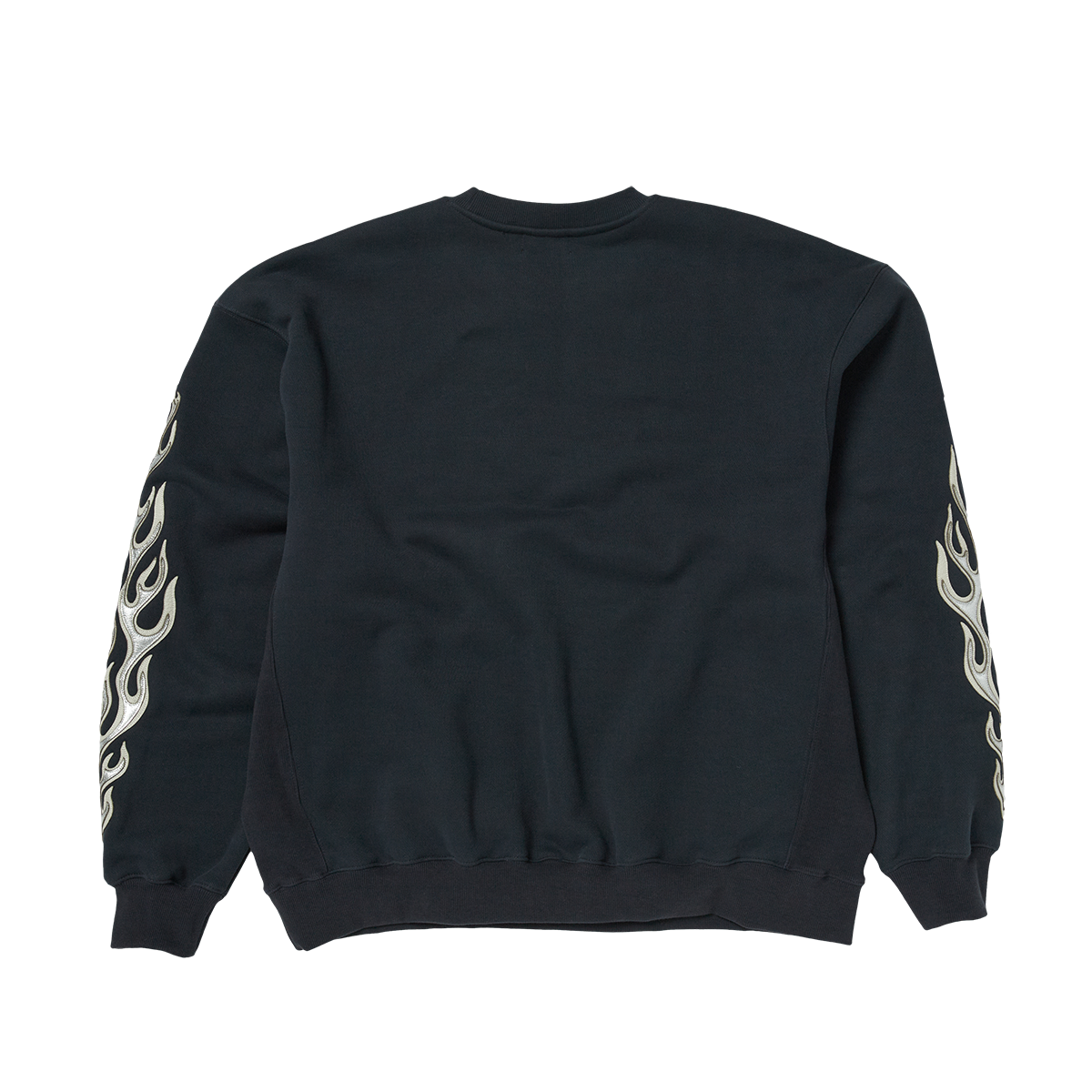 Thug Club - Leather Flame Sweatshirt (Navy) product image 2 | TRAB K-Fashion Australia
