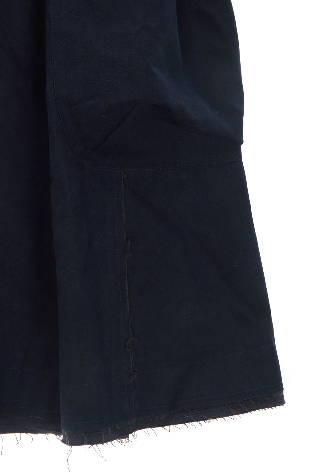 Matin Kim - Big Pocket Cargo Midi Skirt (Charcoal) product image 4 | TRAB K-Fashion Australia