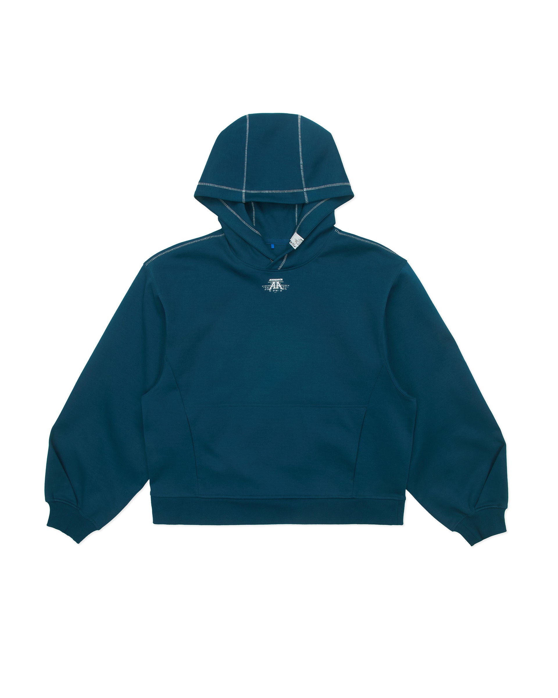 Ader Error - Nolc logo hoodie (Turquoise) product image 11 | TRAB K-Fashion Australia