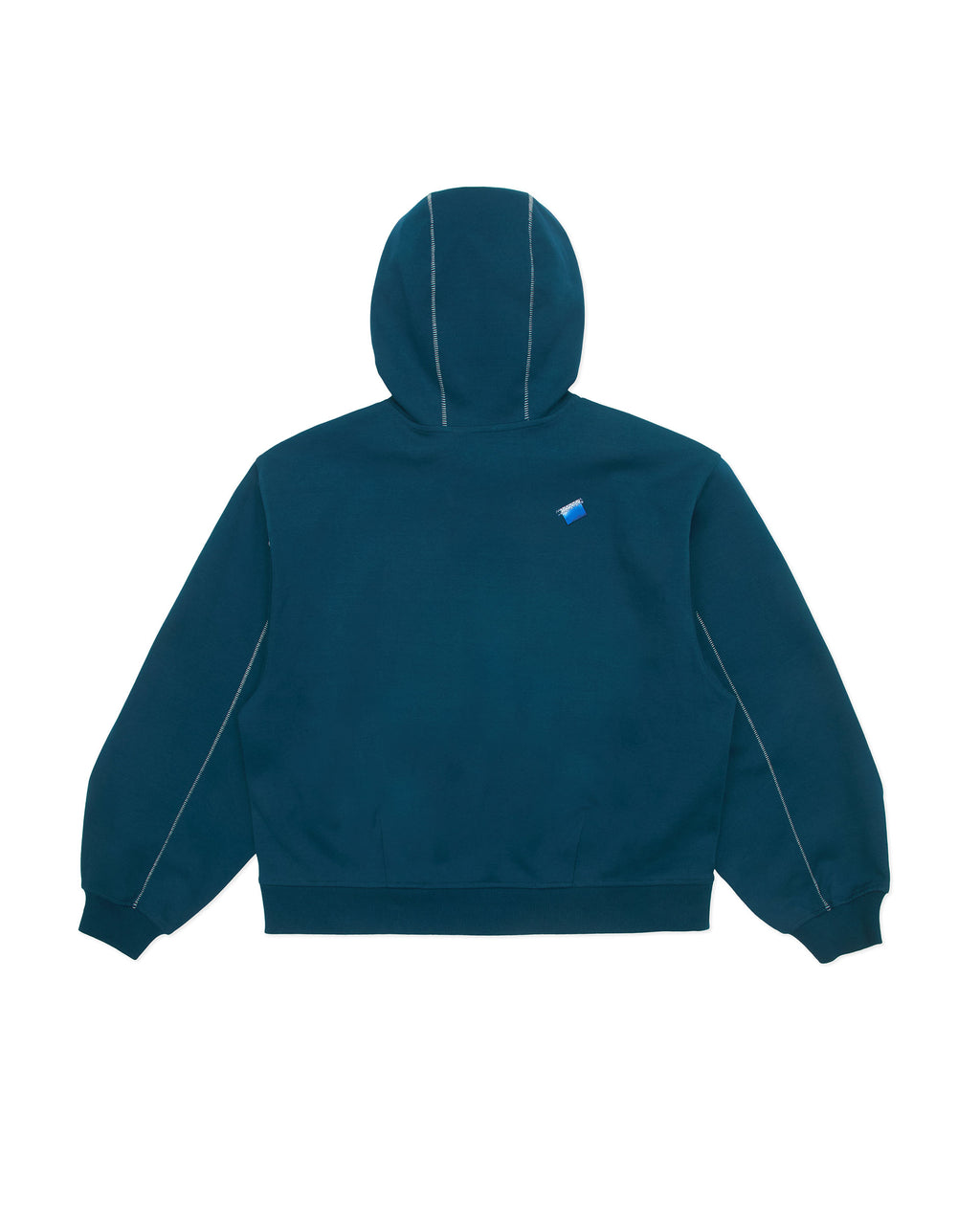 Ader Error - Nolc logo hoodie (Turquoise) product image 12 | TRAB K-Fashion Australia