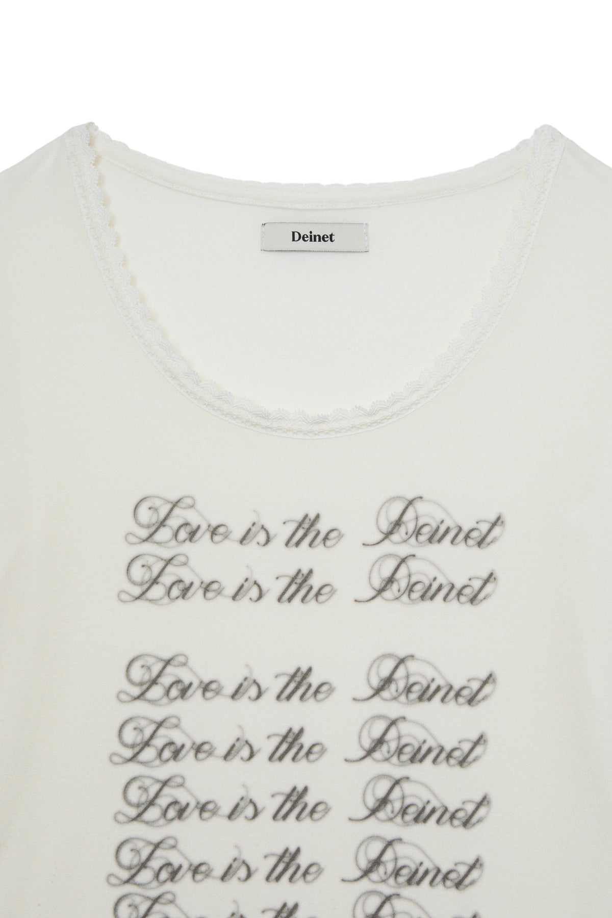 Deinet - Love Is The Lace Long Sleeve (White) product image 3 | TRAB K-Fashion Australia