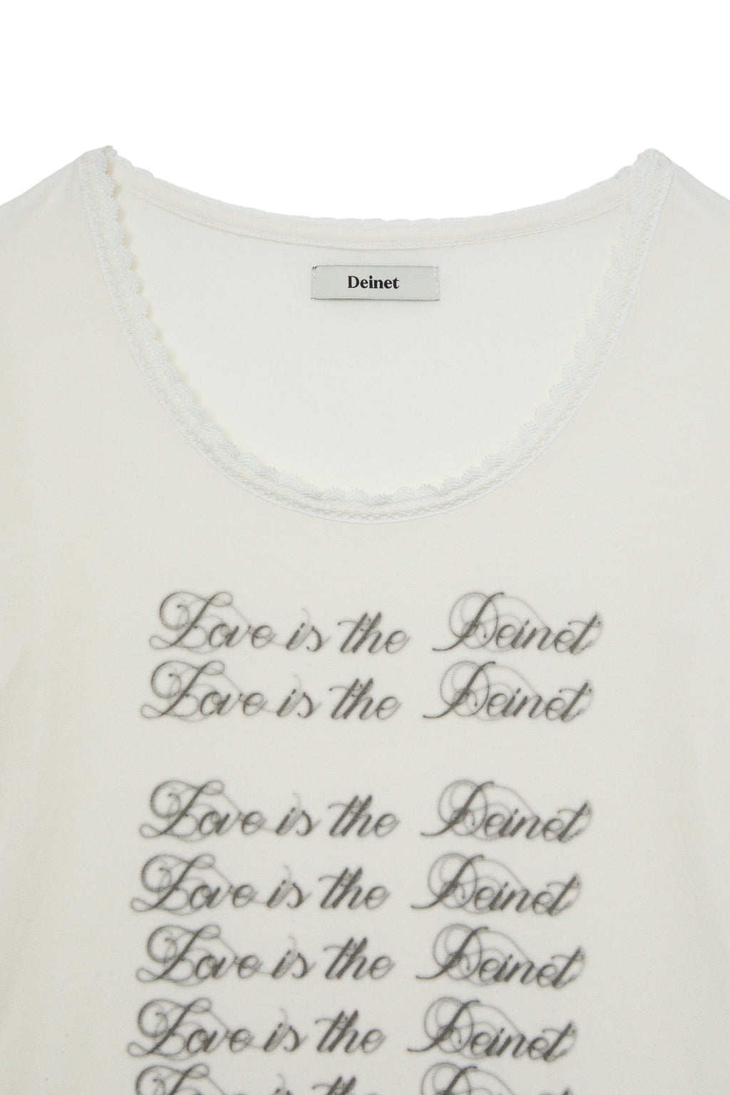 Deinet - Love Is The Lace Long Sleeve (White) product image 3 | TRAB K-Fashion Australia