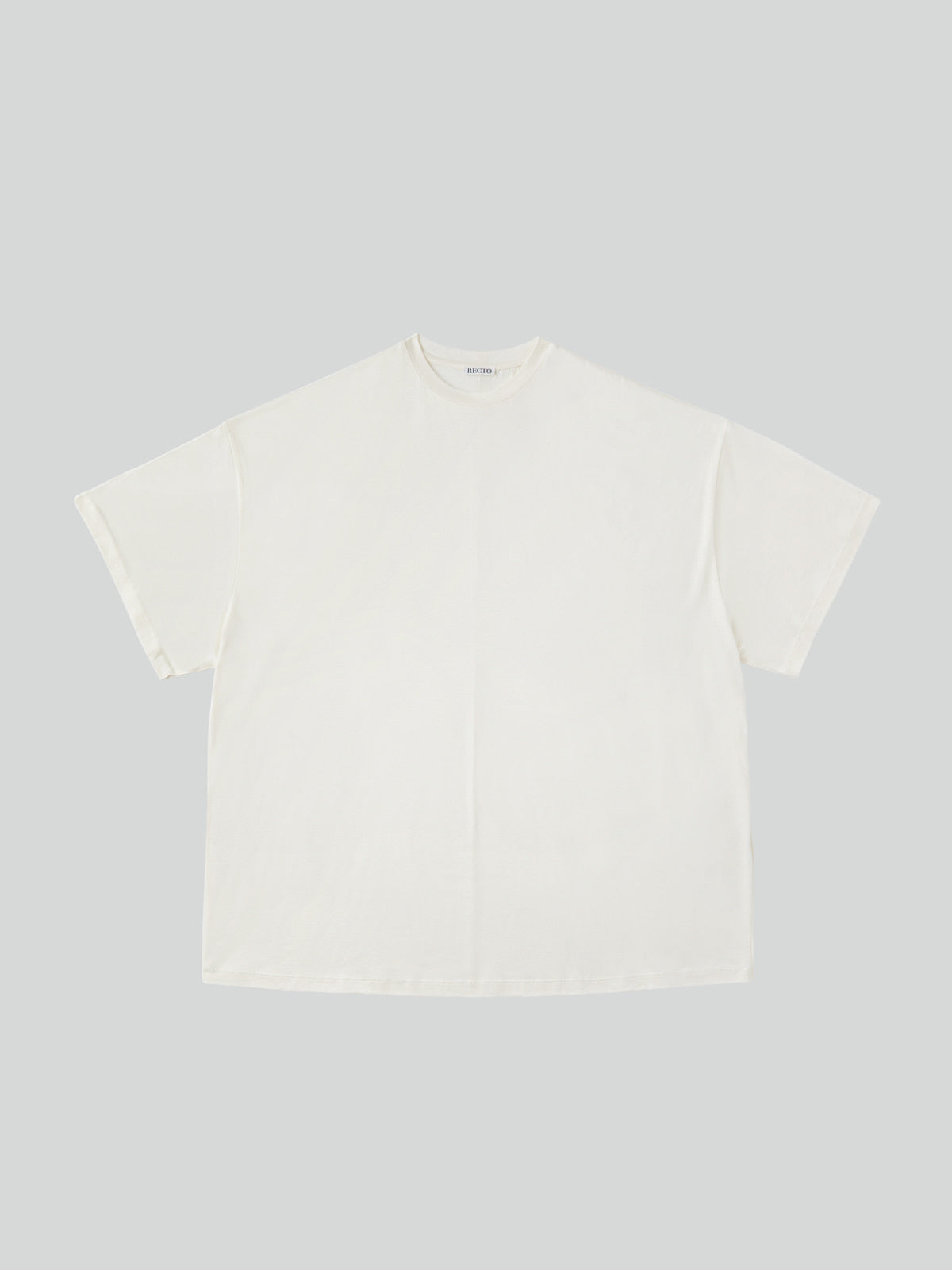 Recto - Fluid Oversized T-Shirt (Ivory) product image 10 | TRAB K-Fashion Australia