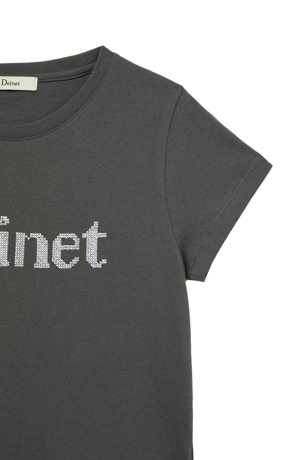 Deinet - Needle Point T-Shirt (Charcoal) product image 4 | TRAB K-Fashion Australia