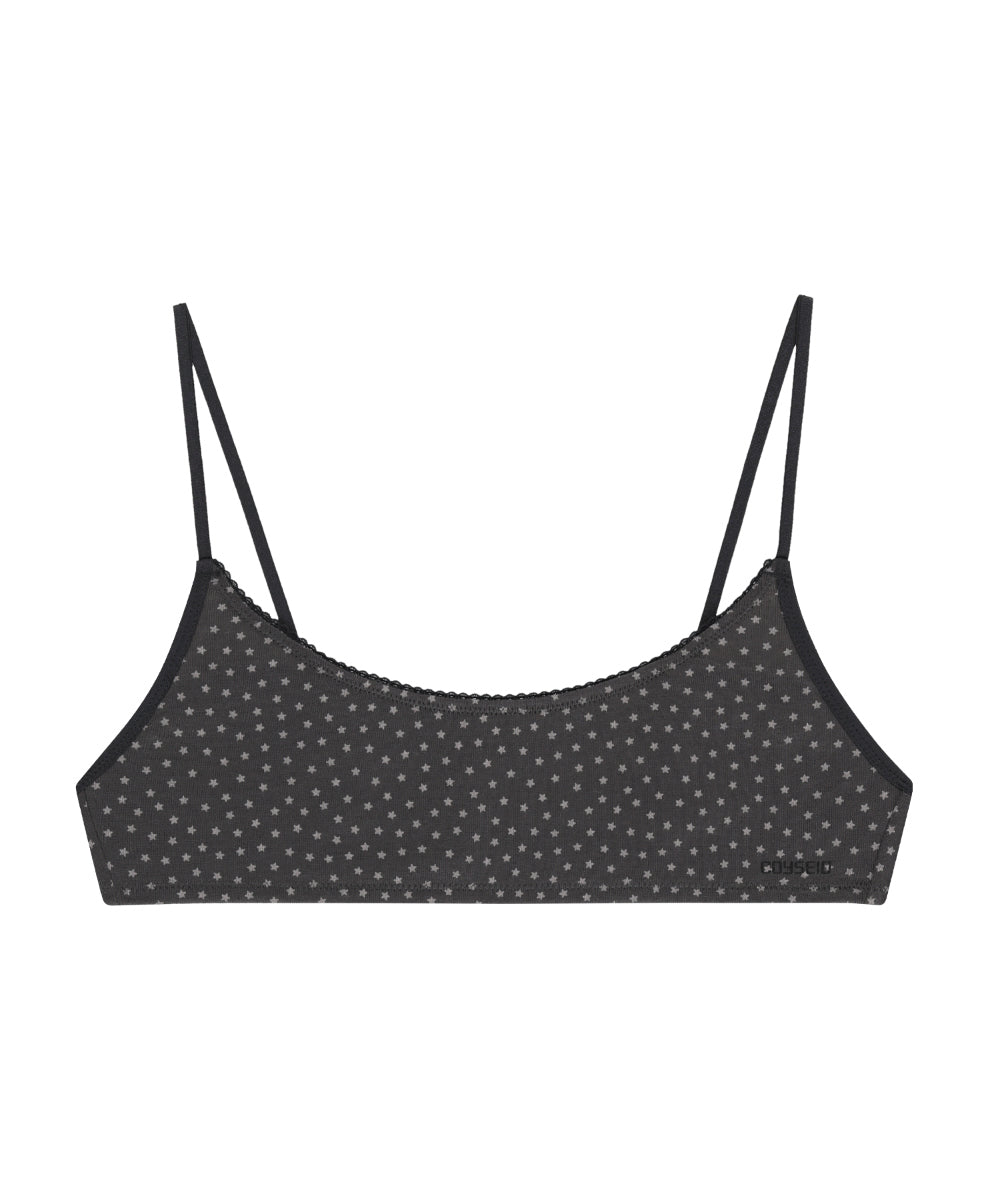 Coyseio - Star Soft Bralette (Charcoal) product image 3 | TRAB K-Fashion Australia