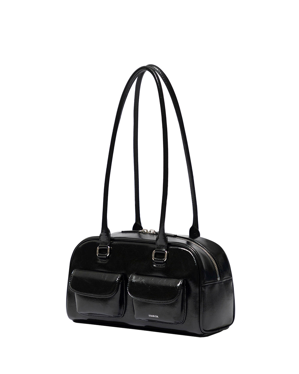 Stand Oil - Chubby bag (Black) product image 2 | TRAB K-Fashion Australia