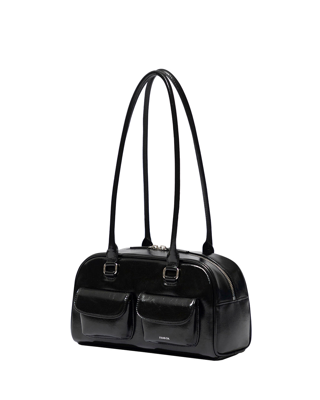 Stand Oil - Chubby bag (Black) product image 2 | TRAB K-Fashion Australia