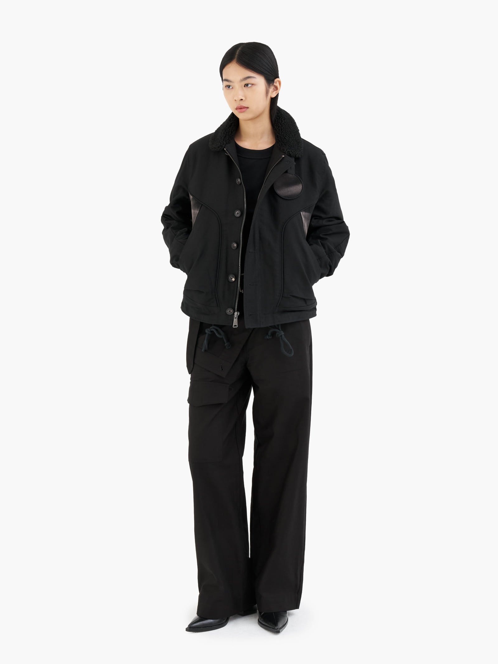 Jiyong Kim - Sun-Bleached Deck Jacket (Black) product image 4 | TRAB K-Fashion Australia
