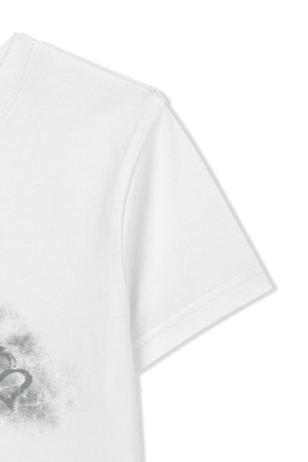 Matin Kim - Matin Kim Arch Logo Crop Top (White) product image 5 | TRAB K-Fashion Australia