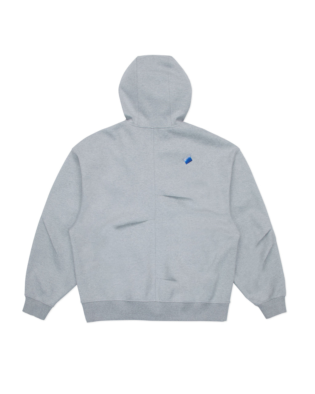Ader Error - Nolc logo hoodie zip-up (Grey) product image 13 | TRAB K-Fashion Australia