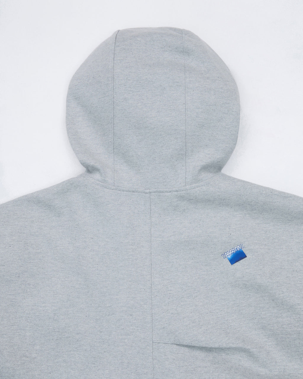 Ader Error - Nolc logo hoodie zip-up (Grey) product image 9 | TRAB K-Fashion Australia