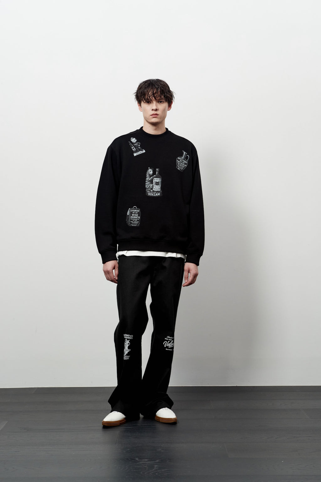 Stu - Printing Pants (Black) product image 1 | TRAB K-Fashion Australia