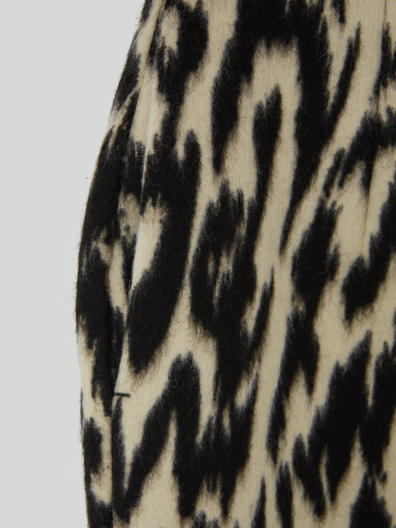 Recto - Leopard Wool Midi Skirt (Dark Brown) product image 8 | TRAB K-Fashion Australia