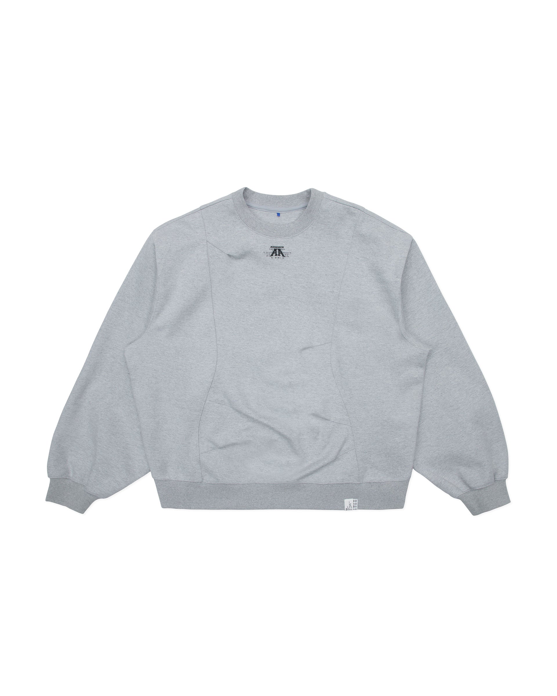 Ader Error - Nolc logo sweatshirt (Grey) product image 11 | TRAB K-Fashion Australia