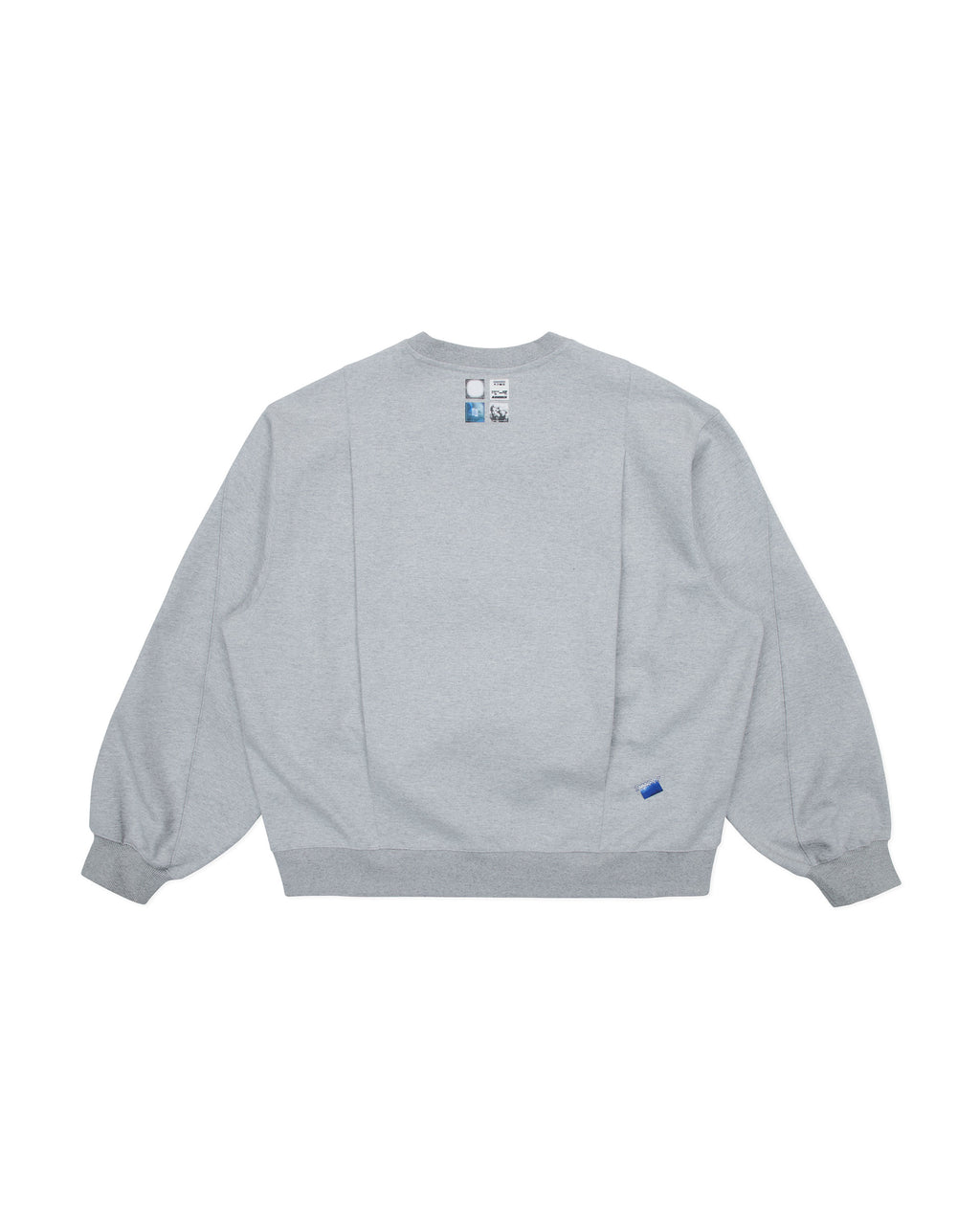 Ader Error - Nolc logo sweatshirt (Grey) product image 12 | TRAB K-Fashion Australia
