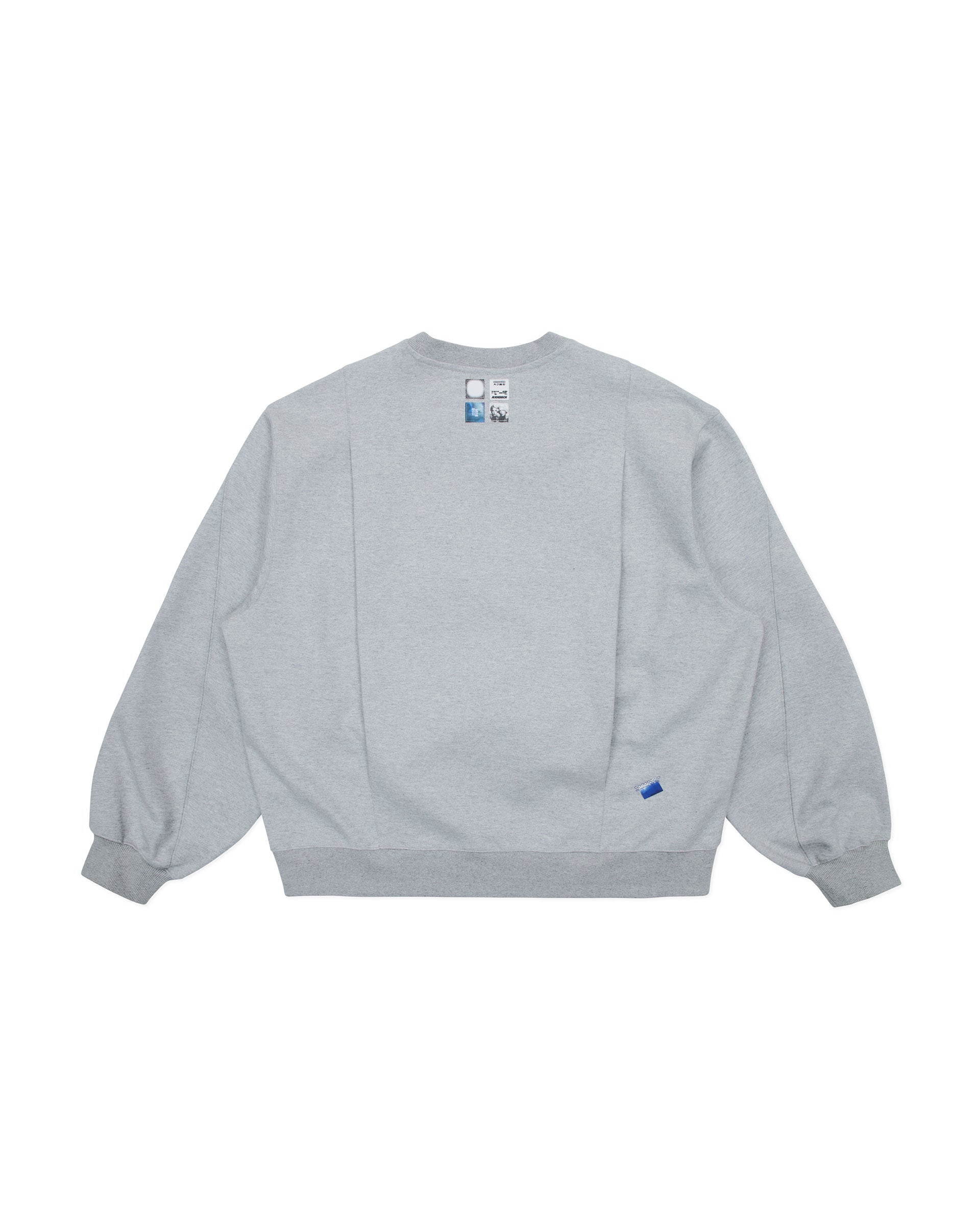 Ader Error - Nolc logo sweatshirt (Grey) product image 12 | TRAB K-Fashion Australia