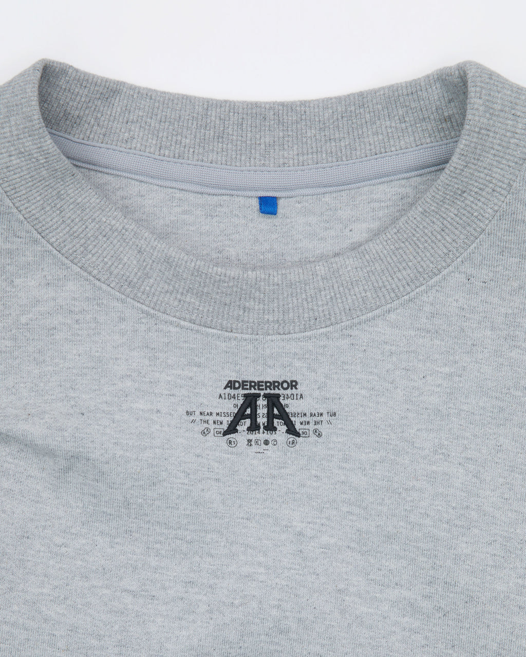 Ader Error - Nolc logo sweatshirt (Grey) product image 7 | TRAB K-Fashion Australia
