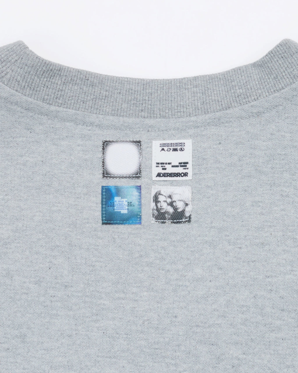 Ader Error - Nolc logo sweatshirt (Grey) product image 9 | TRAB K-Fashion Australia