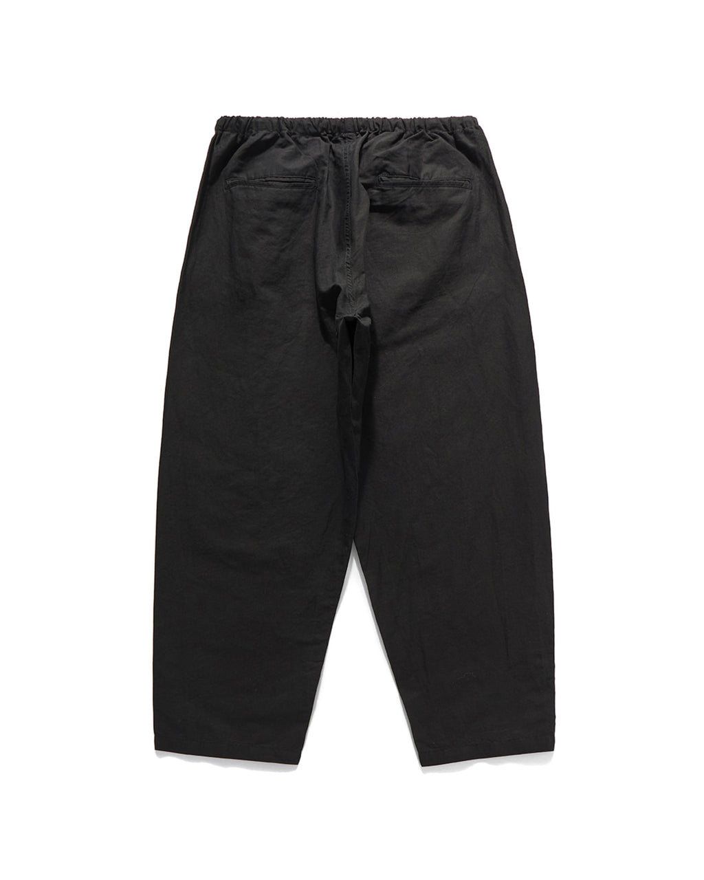 Eastlogue - Lounger Curved Easy Pants (Black Linen) product image 2 | TRAB K-Fashion Australia