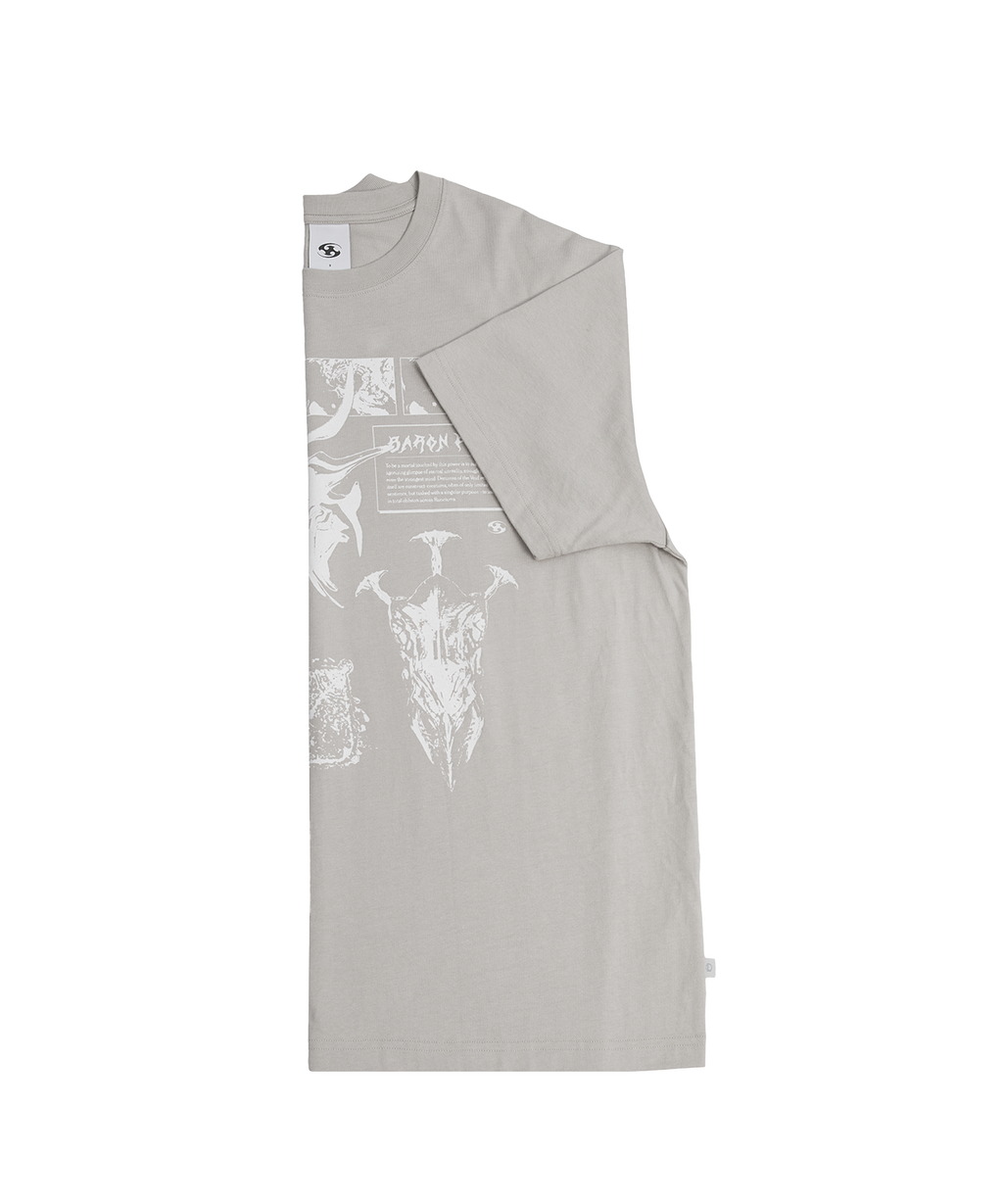San San Gear - Baron Pit T-Shirt (Warm Grey) product image 8 | TRAB K-Fashion Australia