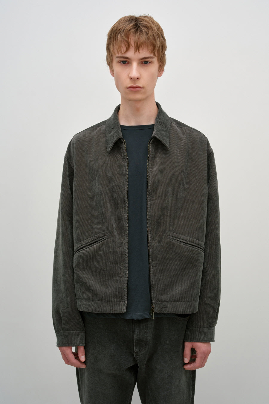 Insilence - VTG Corduroy Drizzler Jacket (Khaki Brown) product image 1 | TRAB K-Fashion Australia