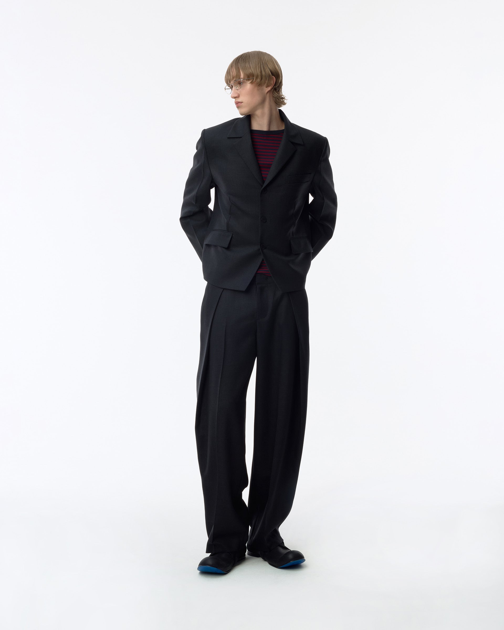 Ader Error - Sig; BK Tag slacks 03 (Grey) product image 9 | TRAB K-Fashion Australia